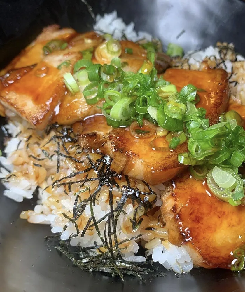 Chashu rice bowl